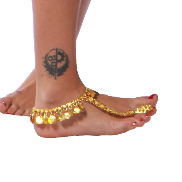 Belly Dance Chain Coin Anklet TEMPEST 19.99 USD MissBellyDance