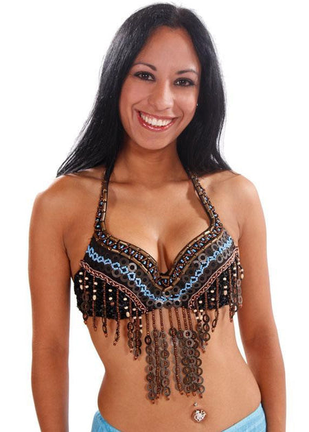 Size XS/S/M Sexy Indian dance Top shoulder Top Belly Dance Costume Tribal Top Size XS/S/M Sexy Indian dance Top shoulder Top Belly Dance Costume Tribal Top