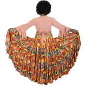 Belly Dance 25yrd Skirt, Top & Hip Scarf Costume Set