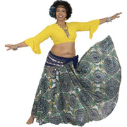 Belly Dance Top,Skirt & Hip Scarf & Costume Set | Elegant Dance