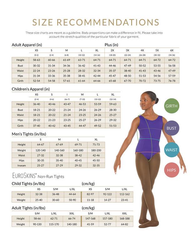 Eurotard Unisex Long Sleeve Unitard with Cotton Lycra