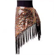 Belly Dance Multi Colored Fringe Scarf