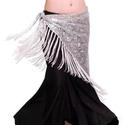 Belly Dance Multi Colored Fringe Scarf