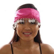 Belly Dance Head Scarf with Coins |  Lalaine