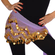 Belly Dance Chiffon Triangular Pattern Hip scarf | WINDING WINDS