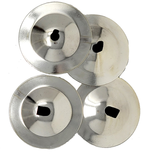 Belly Dance Silver Plain Zill/Finger Cymbals
