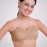 Body Wrappers 274 Womens' Under Wraps Padded Convertible Halter/Tank Bra