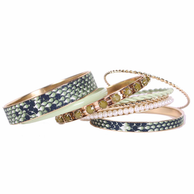 Belly Dance Snake Skin Bangles