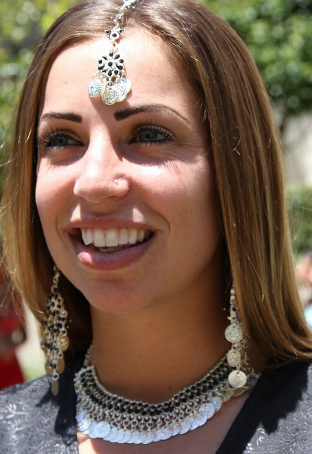 Belly Dance Kundan Style 3pc Set