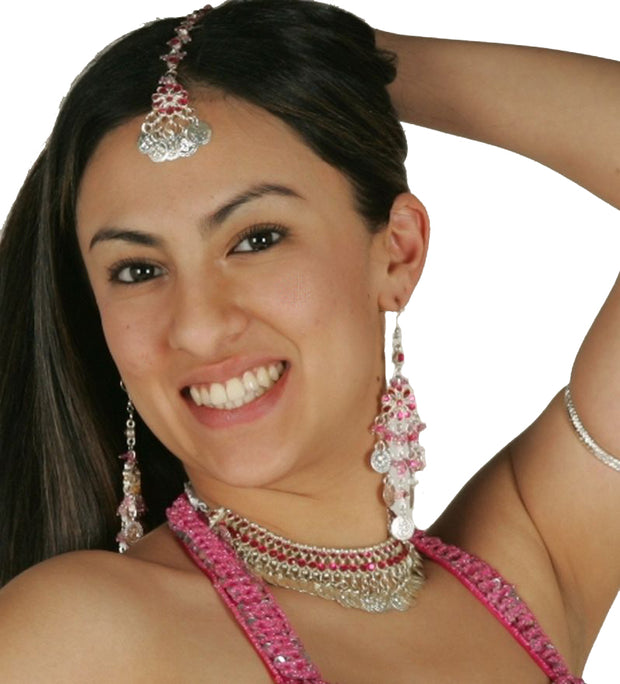 Belly Dance Kundan Style 3pc Set