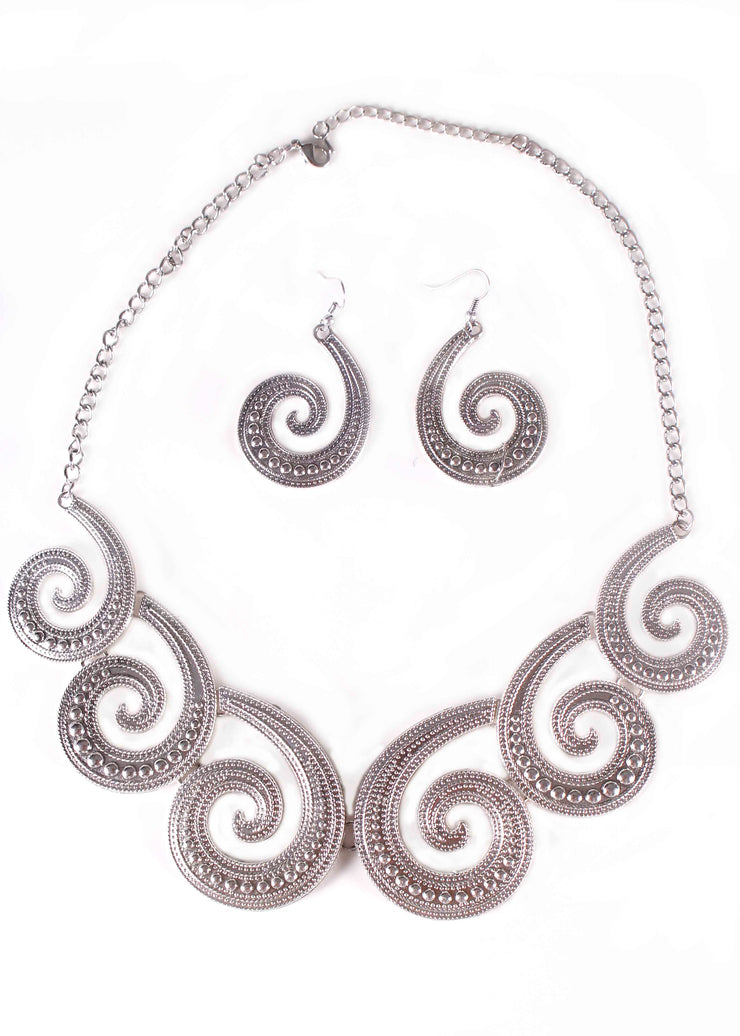 Belly Dance Spiral Chain Jewelry Set | Roulai