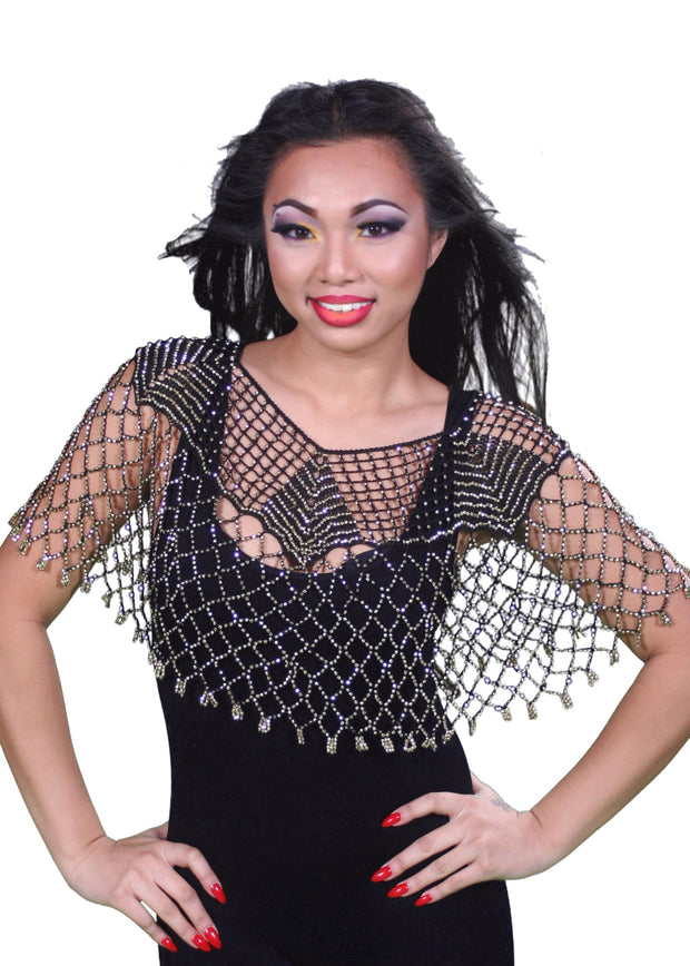 Belly Dance Net Neck Piece