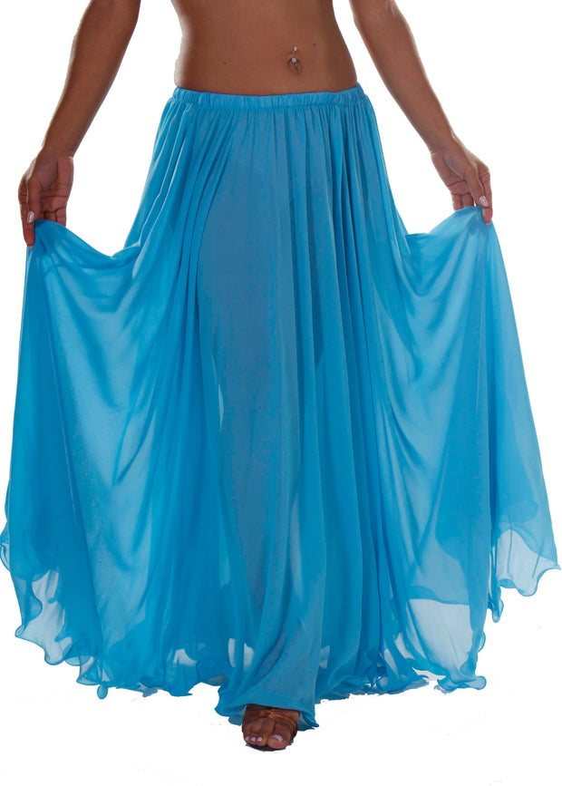 Belly Dance Chiffon Full Circular Skirt