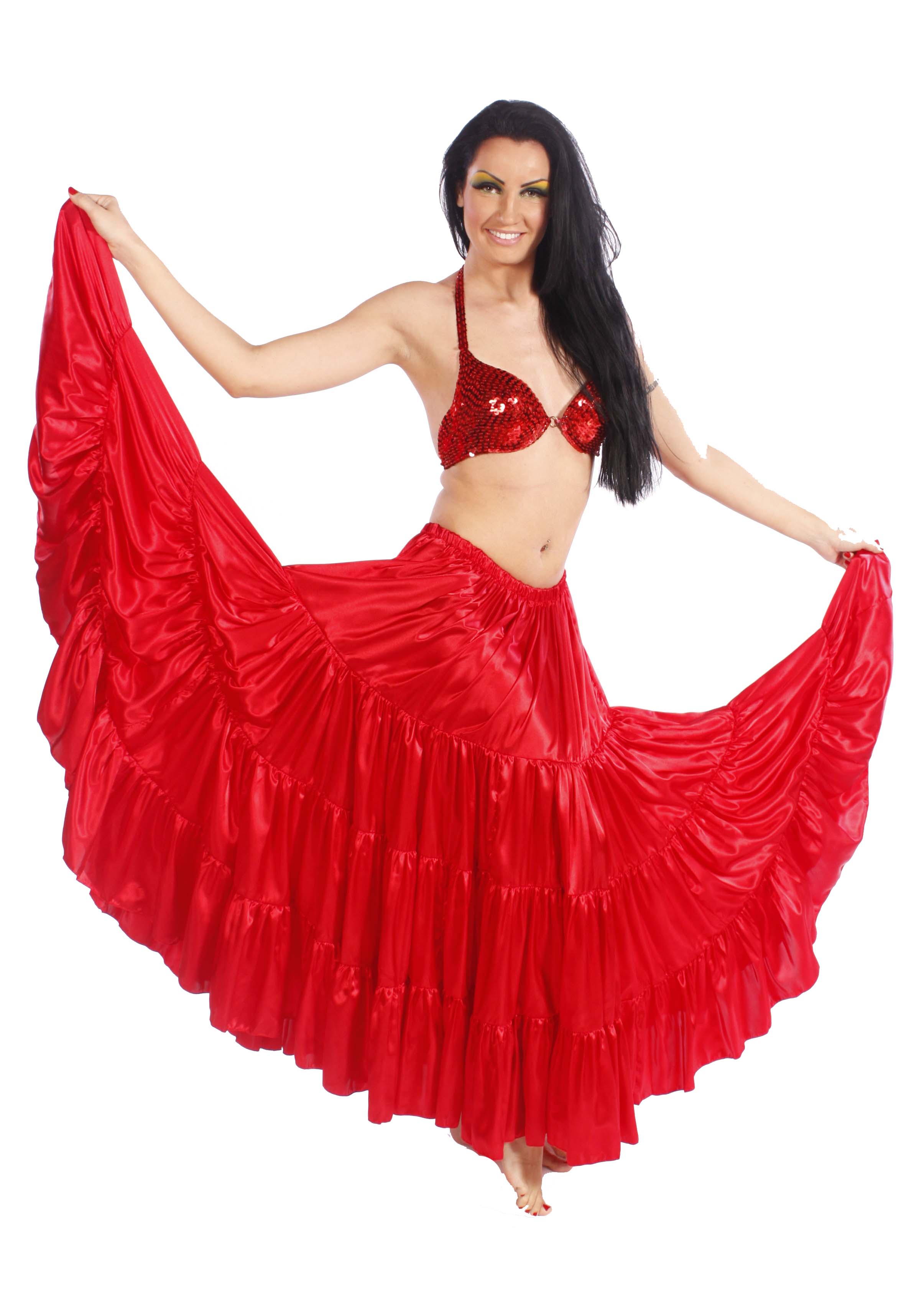 Belly Dance Satin Skirt | Miss Belly Dance – MissBellyDance