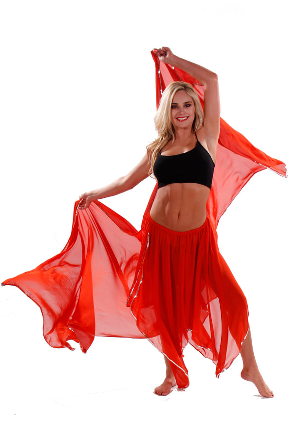 Belly Dance Chiffon Veil |