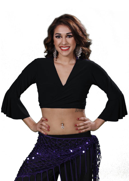 Lycra Stretchy Choli Top | FREIDANI DEL START - 29.99 USD – MissBellyDance