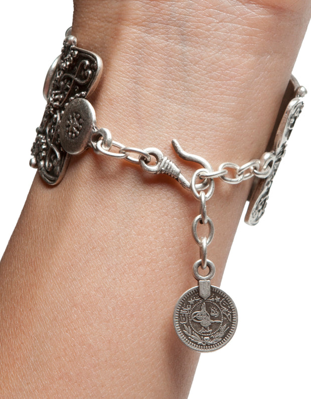 Belly Dance Tribal Handflower- Slave Bracelet