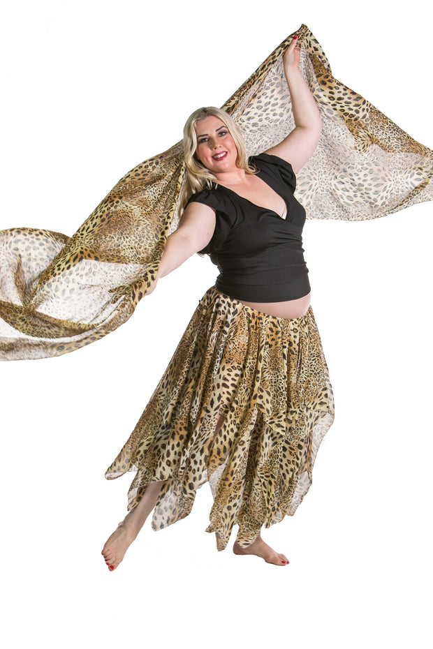 Belly Dance Chiffon Veil |