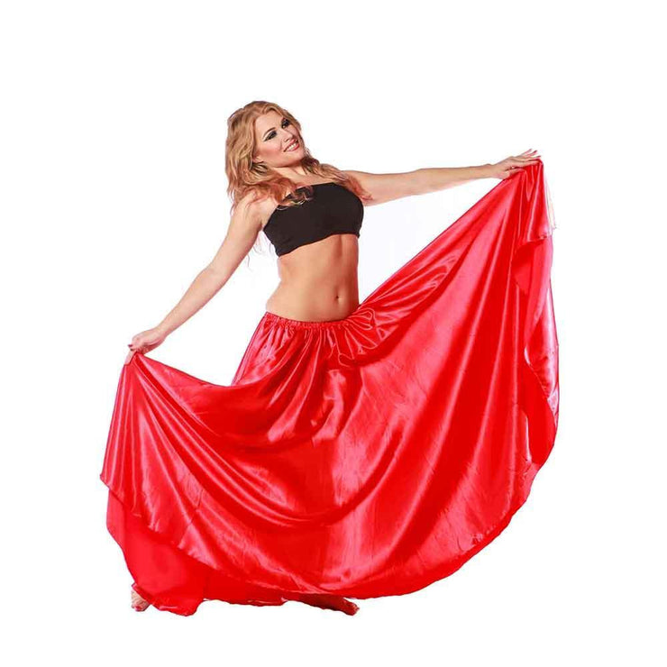 Belly Dance Full Circular Skirt, Coin Bra, & Belt Costume Set - 69.99 USD –  MissBellyDance
