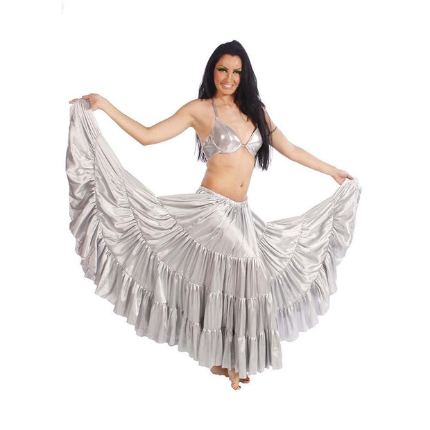 Belly Dance 17 Yard Satin Skirt | THE GODDESS The Goddess