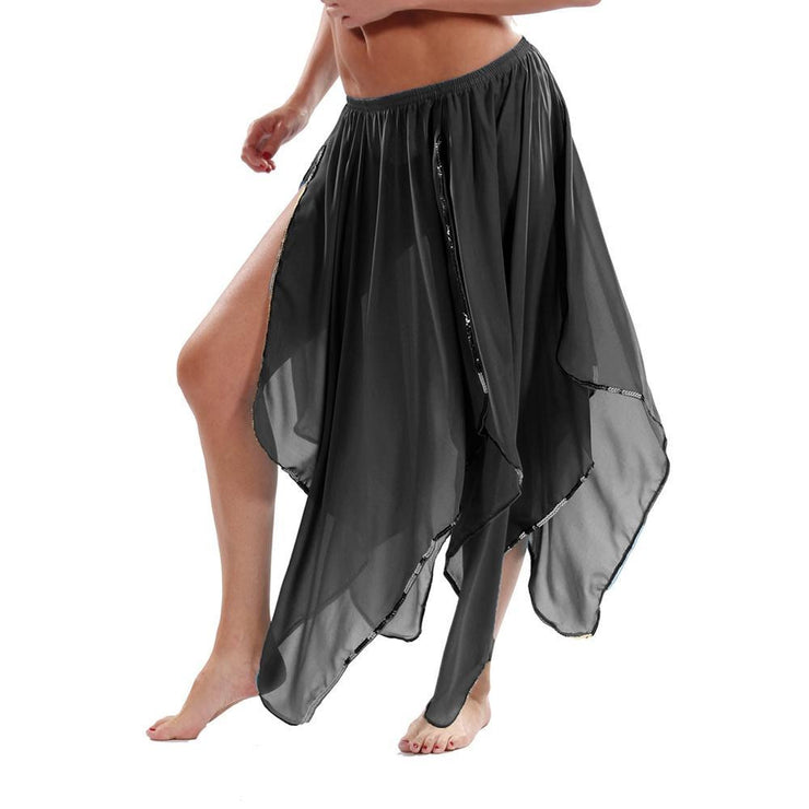 Belly Dance 4 Panel Chiffon Skirt | Miss Belly Dance – MissBellyDance