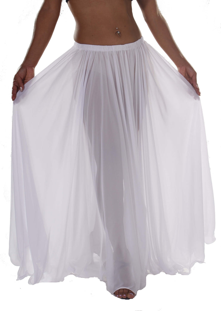Belly Dance Chiffon Full Circular Skirt - 44.99 USD – MissBellyDance