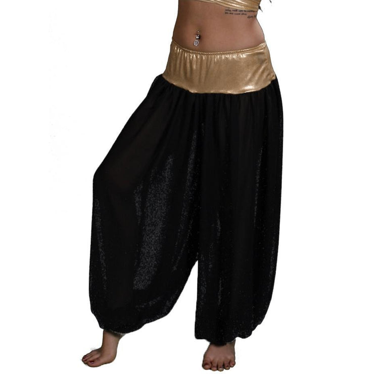Belly Dance Chiffon Harem Pants  MAKO PANTALOONS - 29.99 USD –  MissBellyDance