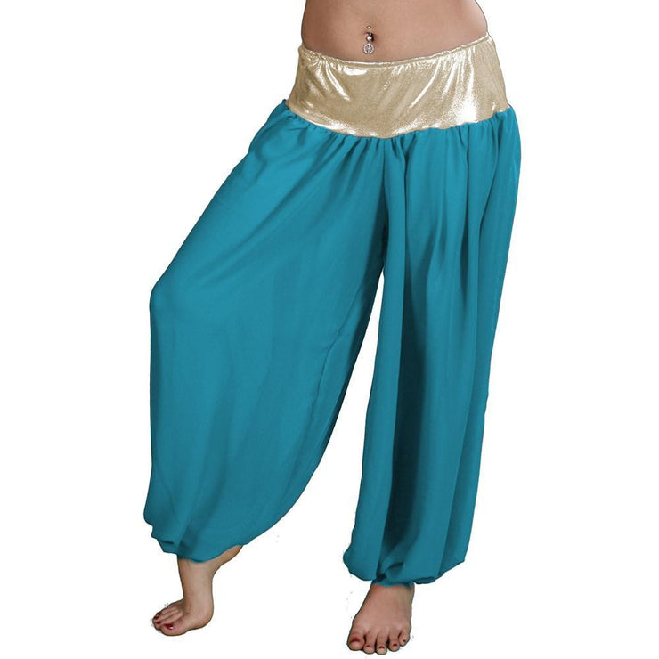 Belly Dance Chiffon Harem Pants | MAKO PANTALOONS