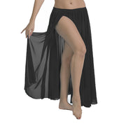 Belly Dance Chiffon Skirt With Side Slit | SIMPLY SHEER