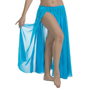 Belly Dance Chiffon Skirt With Side Slit | SIMPLY SHEER