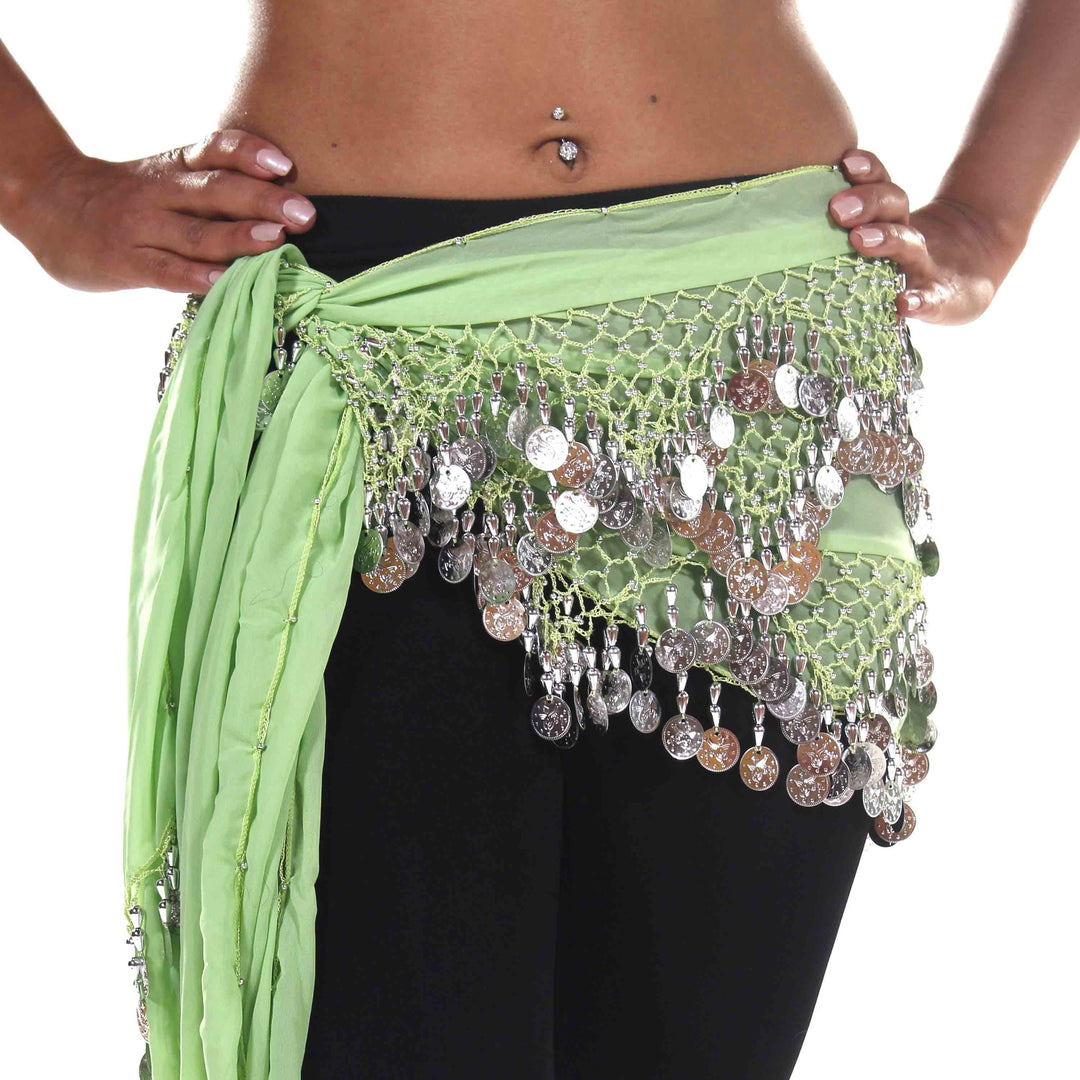 Crochet Belly Dance Shawl Belly Dance Chiffon Triangular Pattern