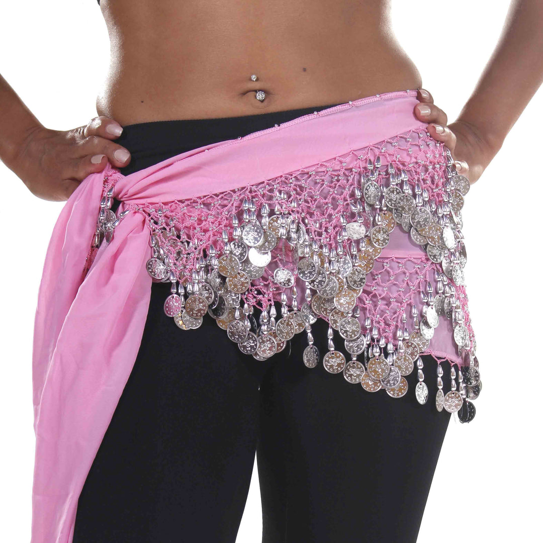 Belly Dance Chiffon Triangular Pattern Hip scarf WINDING WINDS