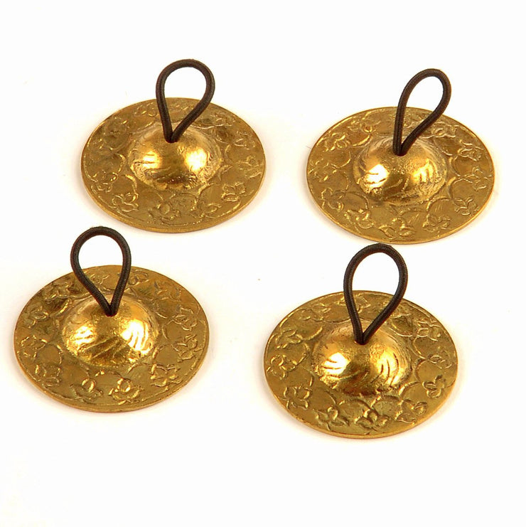 Belly Dance Gold Detailed Zill/Finger Cymbals