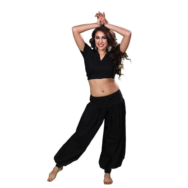 WOMEN & MAN Harem pants Belly Dance trousers Arabic Cultural show fancy  pants $12.85 - PicClick