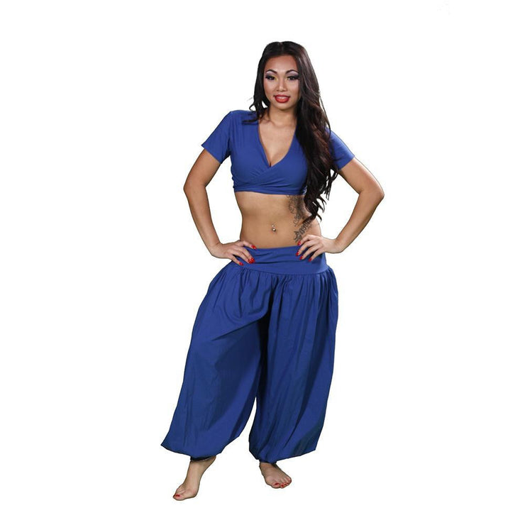 Belly Dance Harem Pants & Choli Top Costume Set | THE BELLY BASIC - 39. ...