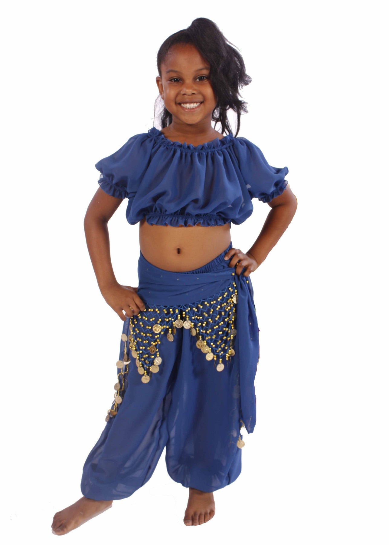 Blue belly dance costume best sale