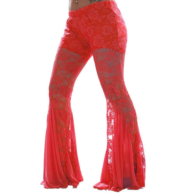 Belly Dance Lace Harem Pants |