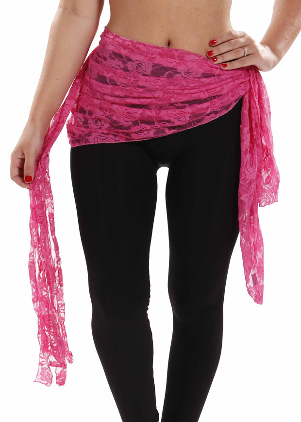 Belly Dance Lace Hip Scarf | GOTH LACE