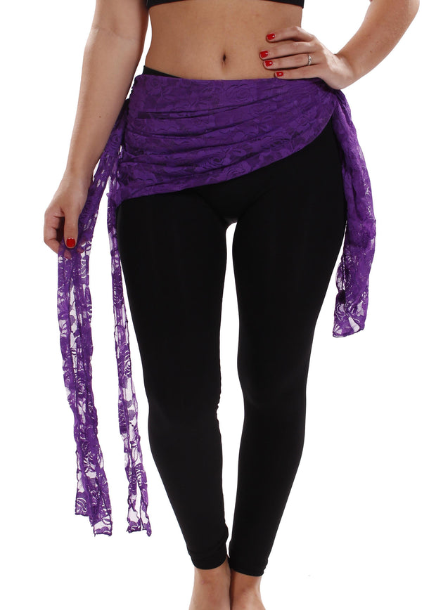 Belly Dance Lace Hip Scarf | GOTH LACE