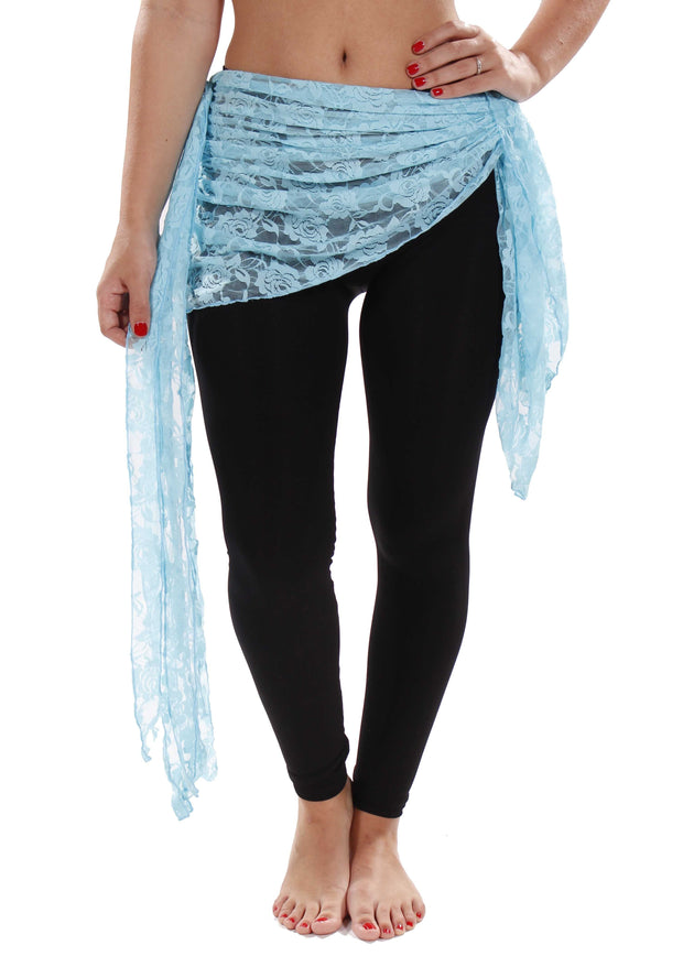 Belly Dance Lace Hip Scarf | GOTH LACE