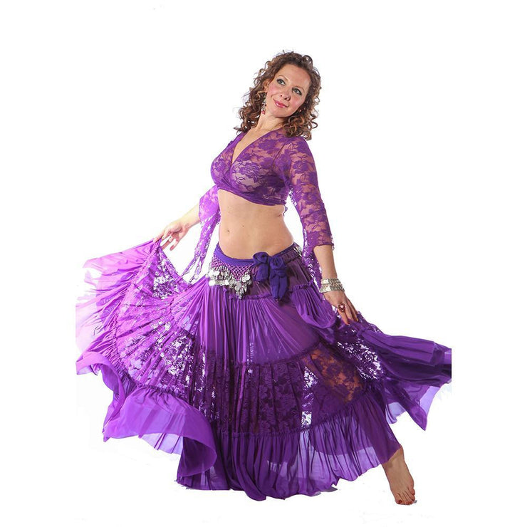 lace belly dance dress No More Ill-Fitting Costumes! Raise your hand if you've ever bought a belly dance dress that was "almost perfect"but needed SO many alterations. With the Fifi Lace-Up Dress Course, you'll learn