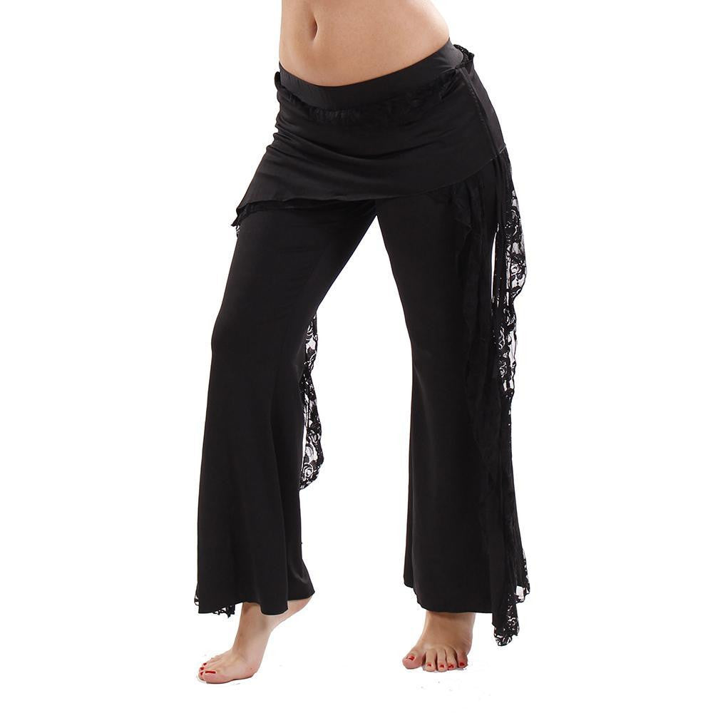 Belly Dance Lycra & Lace Harem Pants | THE JENNY J - 29.99 USD