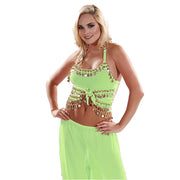 Belly Dance Plus Sized Lycra Stretchy Tank-Top