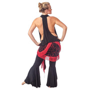 Belly Dance Lycra Top, Pants, & Hip Scarf Costume Set | VEBA RAQS
