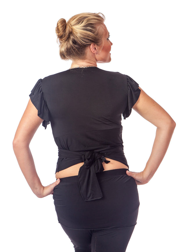 Belly Dance Lycra V-Neck Top | KAWAII RAQS