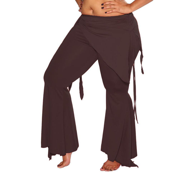 Women Modal Yoga Pants High Waist Wide Leg Dance Harem Pants(xxl)