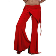New Belly Dance Pants Bilateral Opening Mesh Pants Trousers Yoga