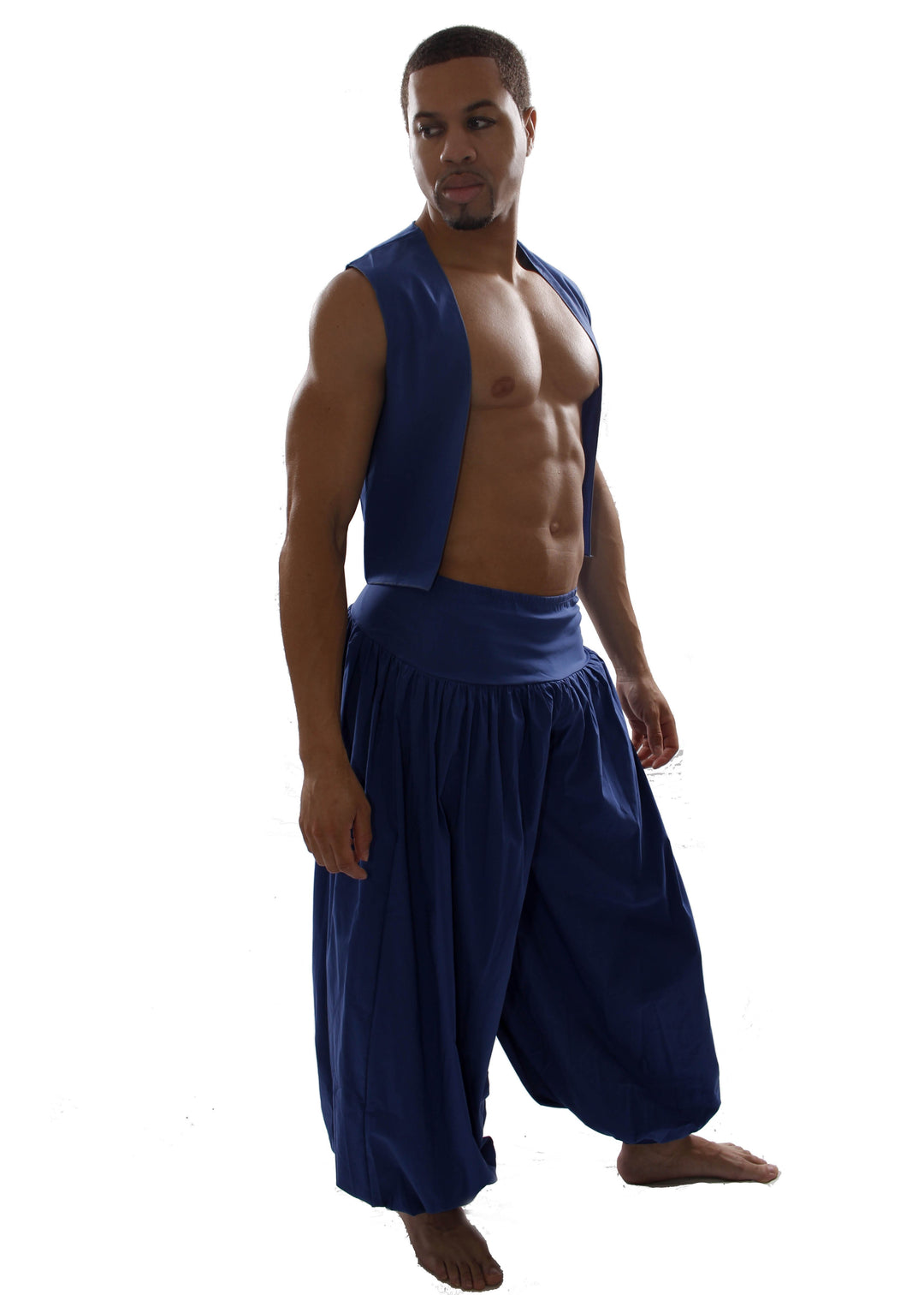 Belly Dance Mens Harem Pants Vest Costume Set RAQS IS THE NIGHT 39.99 USD MissBellyDance