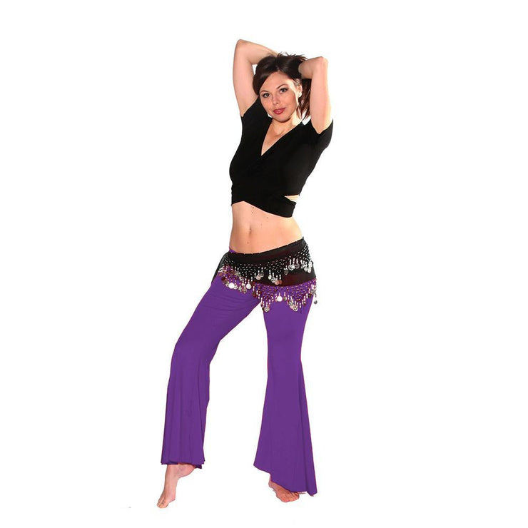 Belly Dance Pants, Choli, & Hip Scarf Costume Set | BOM BOLERO