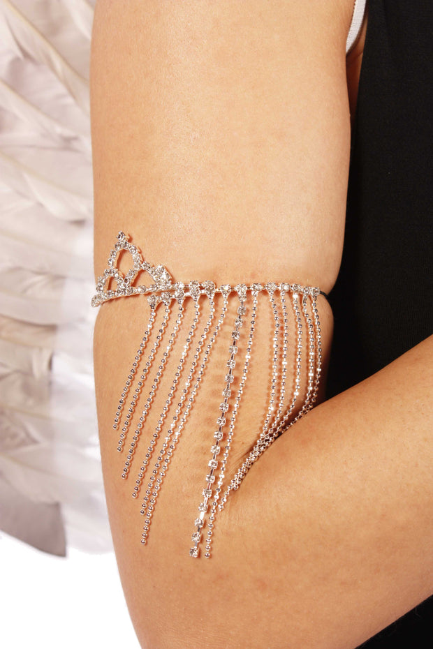 Belly Dance Rhinestone Crown Arm Band